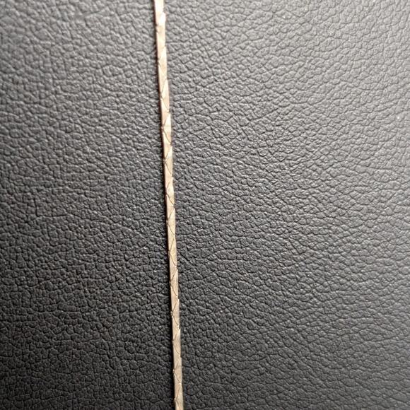 Vintage 925 Italy Sterling Silver Diamond Cut 36" Chain Necklace - Picture 2 of 11